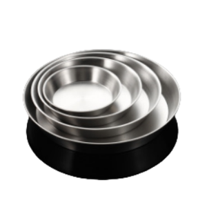 Khay nướng bánh Pizza & bánh tròn bằng hợp kim nhôm anodized Khay nướng bánh bằng kim loại 4 \ "8 \" 9 \ "10 \" 11 \ "12 \" - Product Image 5