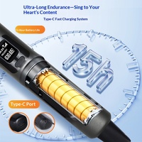 Microphone sans fil portable LV-04, un émetteur, deux récepteurs, rechargeable, universel, pour karaoké à domicile, spectacles sur scène, en direct