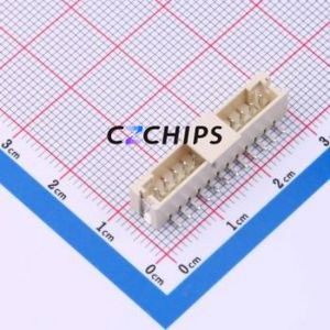 W2002130-12PW2431 Wire-to-Board Pin Header SMD,P=2mm Connector 1x12P 2mm Vertical Mount PH - Product Image 1