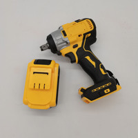 Ensemble de perceuse électrique sans fil multifonctionnelle jaune portable 21V Ensemble d'outils électriques sans balais à batterie au Lithium pour l'amélioration de l'habitat