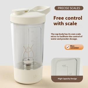 Vaso Mezclador con Tapa y Carga USB - Apto para Batidos, Café, etc. - para Viajes, Oficina y Uso en el Campus - Product Image 5