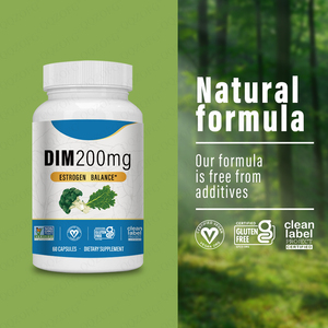 2025 Newest Premium Quality Support Skin <strong>Health</strong> DIM Extract 200mg DIM Supplement DIM Capsule for Adult - Product Image 4