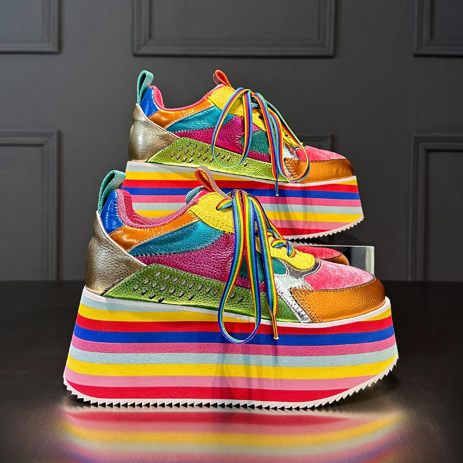 Red-yellow-blue-green