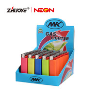 Briquet à Gaz en Plastique à Pierre pour Cigarettes, Briquet Jetable Personnalisé, Briquets à Pierre Rechargeables