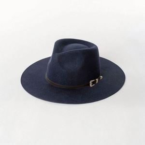 High Quality 100% Australia Wool Felt Hat Wholesale Custom Handmade Wide Brim Vintage Blank Women Men Sombreros Fedoras Hats - Product Image 4