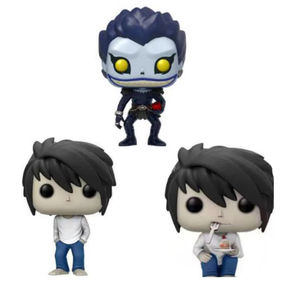 Anime Death Note <span class=keywords><strong>Ryuk</strong></span> & <span class=keywords><strong>L</strong></span> 10cm PVC Action Figures New Condition Model Toys avec Frozen Characters - Product Image 2
