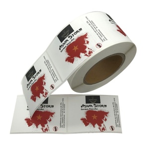 Quảng trường không thấm nước tại chỗ UV bia nước trái cây chai bao bì in ấn Maker tự dính nhiều lớp cá nhân nhãn với logo - Product Image 6