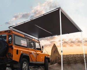 Cuenta lateral Exterior Toldo de vinilo blanco Tiendas de campaña <span class=keywords><strong>para</strong></span> coches Toldo lateral Carpa Rv - Product Image 4