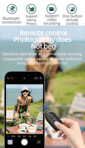 TIKTOK Hot Smart Mini BT Sans Fil Vlog Streaming Obturateur Accessoires Sefie Télécommande Mobile - Product Image 3