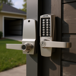 Vevor – serrure de porte mécanique à entrée sans clé, poignée étanche en acier inoxydable pour maison, extérieur, garage, finition polie - Product Image 2