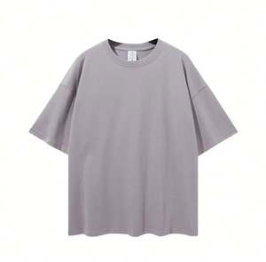 Camiseta de Hombre Elegante y Económica, 100% Algodón, Secado Rápido, Transpirable, Tela Canvas de 300g, Estilo Casual, Diseño Moderno - Product Image 1