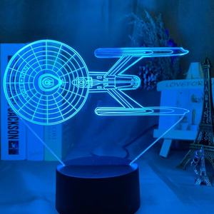 Nouvelle lampe de nuit LED 3D en acrylique, Star BB8 <span class=keywords><strong>Wars</strong></span> pour enfants - Product Image 2