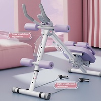 Appareil d'Exercice Abdominal à Domicile, Entraînement de Façonnage Musculaire Abdominal et Rouleau Abdominal