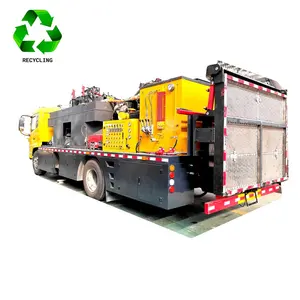 asphalt mixing batching plant road pothole patcher bitumen recycling for pavement road maintenance repair