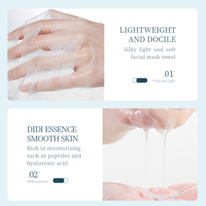 มาสก์ให้ความชุ่มชื้นผิวเรียบเนียนสารสกัดจากนมแพะวิตามินซีเพื่อความงามไวท์เทนนิ่งคอลลาเจนไฮยาลูโรนิคแอซิด - Product Image 4