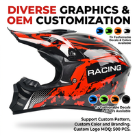 Casque de Moto Cross Tendance AD Factory, Tailles S/M/L/XL, en Matériau ABS, avec Boucle à Libération Rapide, Sûr, Direct Usine