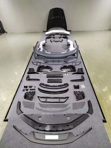 Accessoires de voiture Conversion de mise à niveau pour <span class=keywords><strong>Porsche</strong></span> <span class=keywords><strong>718</strong></span> <span class=keywords><strong>Boxster</strong></span> Cayman 2016 + TO <span class=keywords><strong>GT4</strong></span> <span class=keywords><strong>RS</strong></span> style - Product Image 4