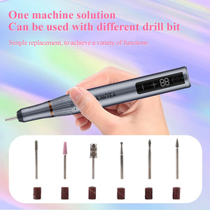 Mesin Bor Kuku Profesional Portabel HOWYEA 35000 RPM Tanpa Kabel, Pena Pengikir Kuku Manikur Pedikur - Product Image 5