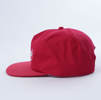 Yukaihe Fabrikant Op Maat Gemaakte 5-Panel Unstructured Snapback Caps Met Borduurlogo