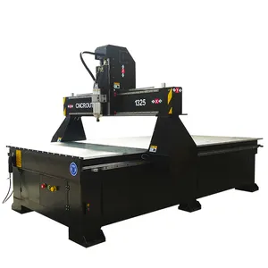 เครื่องเราเตอร์ CNC แบบ4 * 8FT เร็วงานไม้ CNC แบบ4แกน1325ไม้ CNC ความเร็วสูง