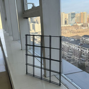 UNIMETAL <strong>A98</strong> A142 Black <strong>Wire</strong> <strong>Mesh</strong> Plain Weave Hot Dipped Galvanized Panel for Construction Use - Product Image 4