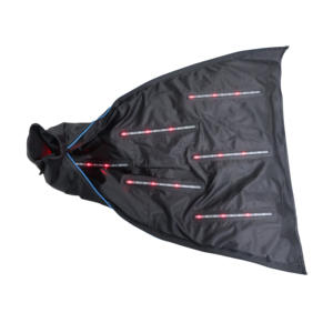 Masaje de piernas y pies de 510K, masajeador de pantorrilla de viaje inalámbrico de compresión de aire recargable Led con calefacción para circulación - Product Image 2