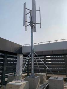เครื่องกำเนิดไฟฟ้าพลังงานลมแบบแกนตั้ง 5 กิโลวัตต์ สำหรับใช้ในครัวเรือน - Product Image 3