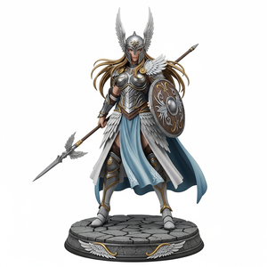 Statuetta Personalizzata in PVC 3D di Valkyria Chronicles, Modello da Collezione, Ornamento da Scrivania - Product Image 3