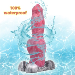 FAAK Dildo en forme de loup-garou, doux, solide et énorme, populaire à bas prix, jouets sexuels pour femmes - Product Image 3
