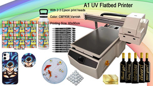 Kỹ thuật số nhỏ phẳng kim loại Vòng in ấn 24in 24 trong logo máy bay phản lực gốm trang trí một vượt qua A1 UV dtf máy in máy - Product Image 2