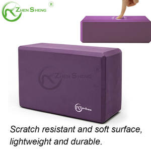 Zhensheng su misura di colore ad alta densità eva schiuma di yoga blocchi per yogi & yogini - Product Image 3