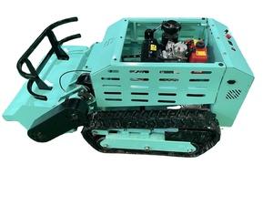 Hot Sale Diesel Self Propelled Industrial <b>Remote</b> <b>Control</b> Crawler Lawn <b>Mower</b> Robot 80cm Grass Cutter for Farm Orchard Slope - Product Image 2