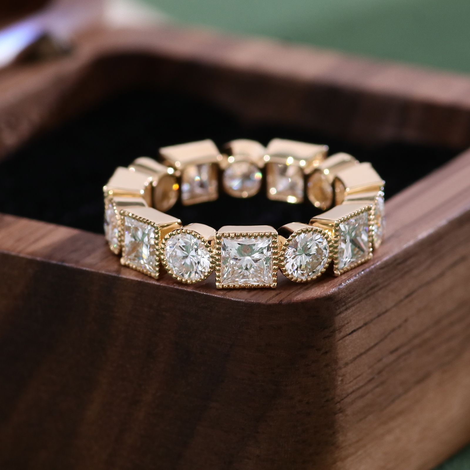 แหวนเพชรแล็บโกลด์ 14K