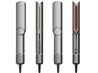 Lisseur à air chaud électrique LED en céramique à plaques larges, double fonction humide, technologie de flux d'air, 1300W, chauffage rapide, 110000 tr/min, garantie 1 an