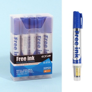 Tùy Chỉnh Khối Lượng Lớn Màu Đen Nhựa Bảng Trắng Bút Đánh Dấu Nạp Chất Lỏng Có Thể Thay Thế Đánh Dấu Bảng Trắng Đánh Dấu - Product Image 5