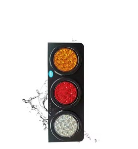 Custom 12V 24V <b>LED</b> Tail <b>Lights</b> for Heavy Trucks Waterproof Stop Turn Signal Indicator with Fog Driving <b>Lights</b> - Product Image 4