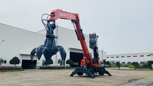 Nuovissimo Escavatore Idraulico Gommato da 35 Tonnellate BHW35-8 con Pinza per <span class=keywords><strong>Materiali</strong></span> - Product Image 6