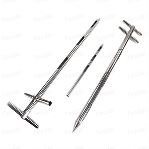 Échantillonneur de poudre pour l'échantillonnage de matériaux en vrac en laboratoire, outil d'échantillonnage en acier inoxydable, haute précision - Product Image 5