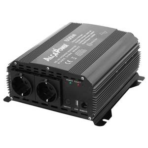 Inversor de Onda Sinusoidal Pura Alcapower de 600W, 12V DC a 220V AC, Salida Única, Inversor Solar - Product Image 1