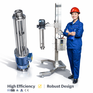 High Speed High Shear Sanitary Food-Grade Stainless Steel Emulsifier Pipelined Motor for Shampoo and Cosmetic Powder Production - Product Image 6