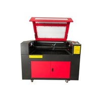 900x600mm 100W 6090 CO2-Laser-Gravur- und Schneidemaschine Wassergekühlt mit Hoher Steifigkeit für Holz, Papier, MDF