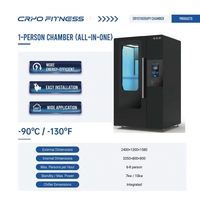 Chambre Cryogénique Électrique à Usage Domestique, Machine de Cryothérapie pour Une Personne, Cabine Cryosauna
