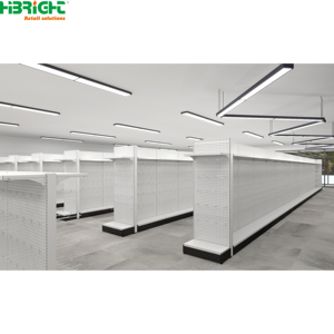 Heavy Duty Metal Supermarket <b>Shelves</b> Retail Display Rack Custom Layer Shelving Gondola Basket System - Product Image 5