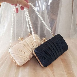 Classic Pleated Ladies Evening Bag <b>Clutch</b> Purses Party Handbags <b>Wedding</b> Bag Purse Messenger Bag for Women - Product Image 3