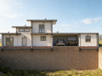 Villa préfabriquée moderne en acier galvanisé léger à 2 étages, usage hôtelier et résidentiel, durable, haute résistance au vent, construction sécurisée 5