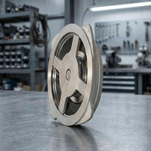 Vanne de retenue à disque en acier inoxydable haute performance CF8 CF8M 150 #   Plaquette à ressort non amortie API 598 - Product Image 3