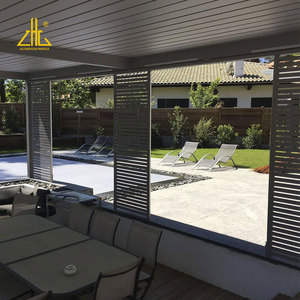 <span class=keywords><strong>Construcci</strong></span>ón del Perfil de aluminio para pérgola el procesamiento de encargo deToldo de aluminio procesado para sombrilla - Product Image 4
