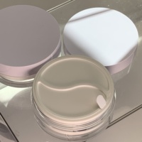 Cosmétique 50g * 2 100g * 2 Crème Pot Boîte Emballage Gel Double Chambre Double Compartiments Crème 100g Acrylique Pot