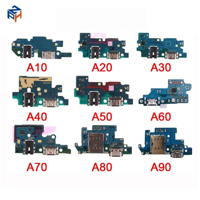 USB Port Charger Dock Connector Charging Board Flex Cable for Samsung A10 A10S A20 A20S A21S A30 A30S A40 A50 A50S A750 A12 A02s
