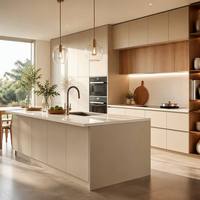 Panneau MDF professionnel haute densité E1 1220x2440mm, panneau de fibres poncé pour meubles haut de gamme et projets d'aménagement intérieur commercial